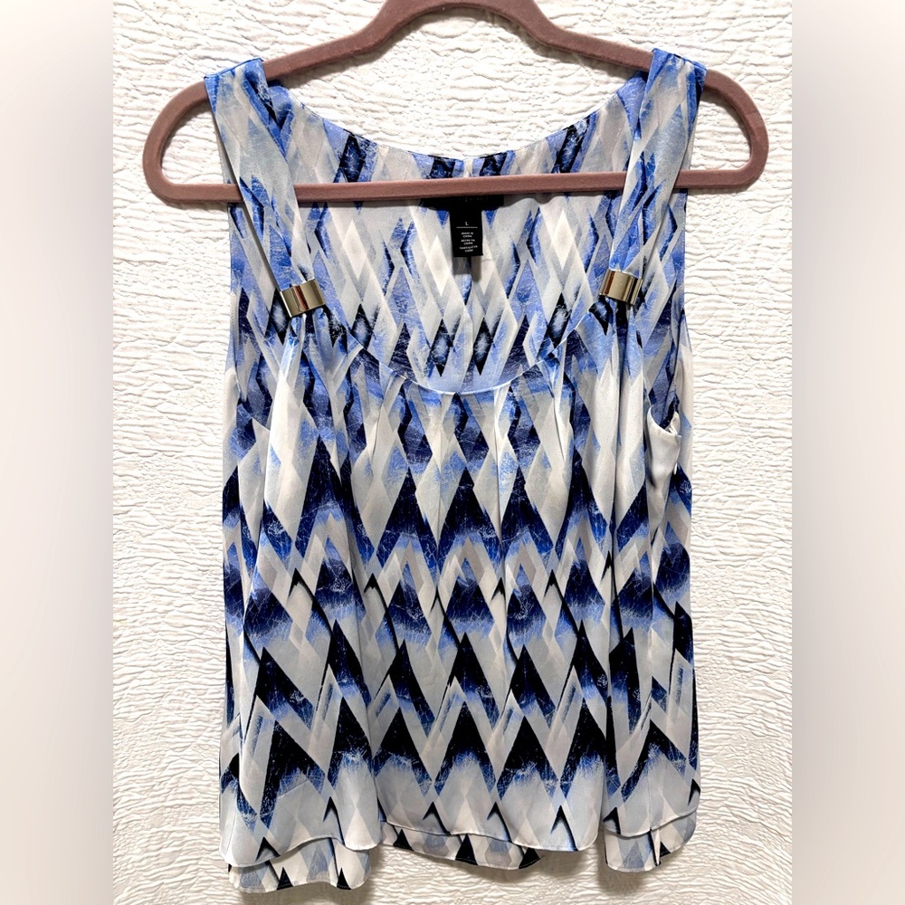 White House Black Market polyester blouse
